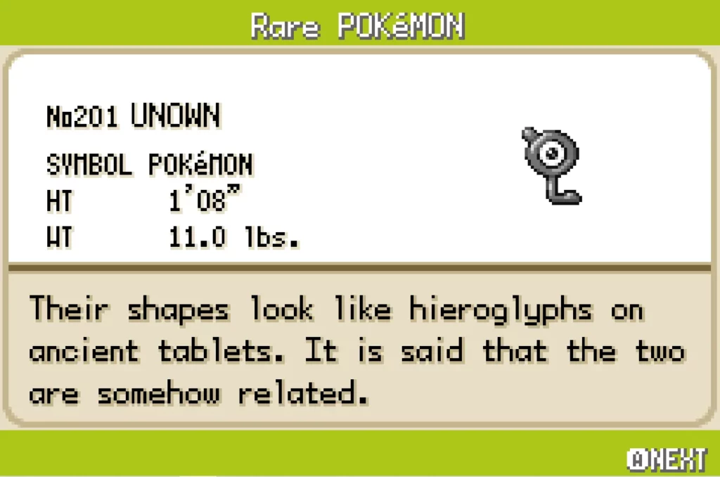 Where to Find all Unown in Pokémon FireRed and LeafGreen - Master Noobs