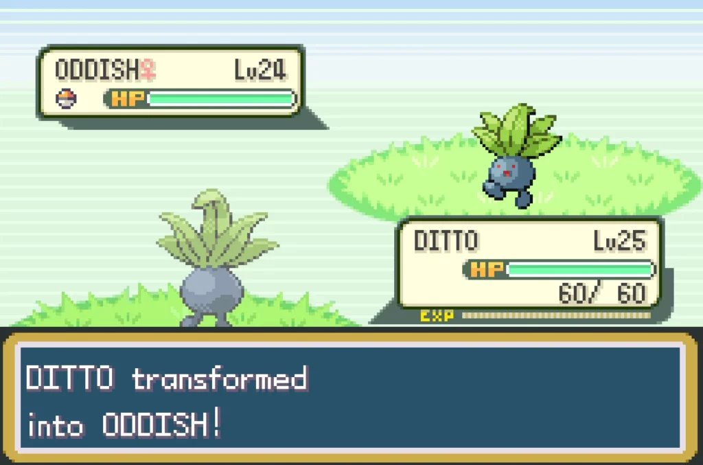 LIVE Shiny Ditto after 19,518 REs in FireRed [Repel Trick] 