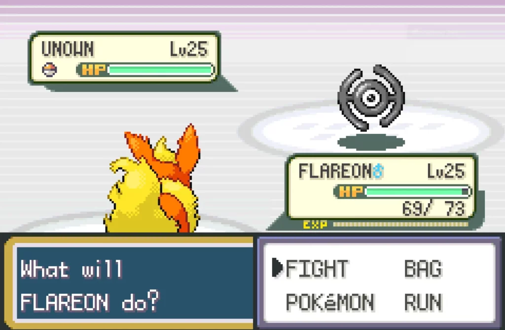 Pokemon FireRed & LeafGreen - How to Unlock the Unown 