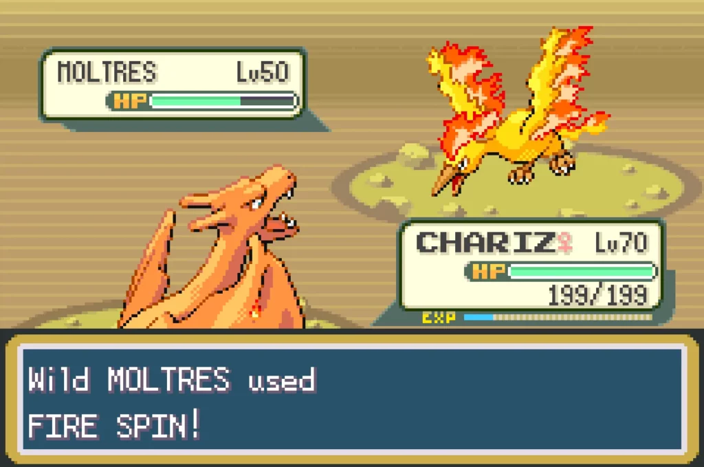 How to Find & Catch Moltres in Pokemon FireRed and LeafGreen - Master Noobs